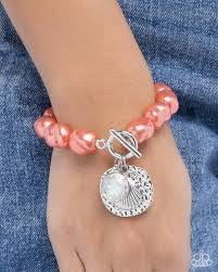 Coastal Orange Bracelet