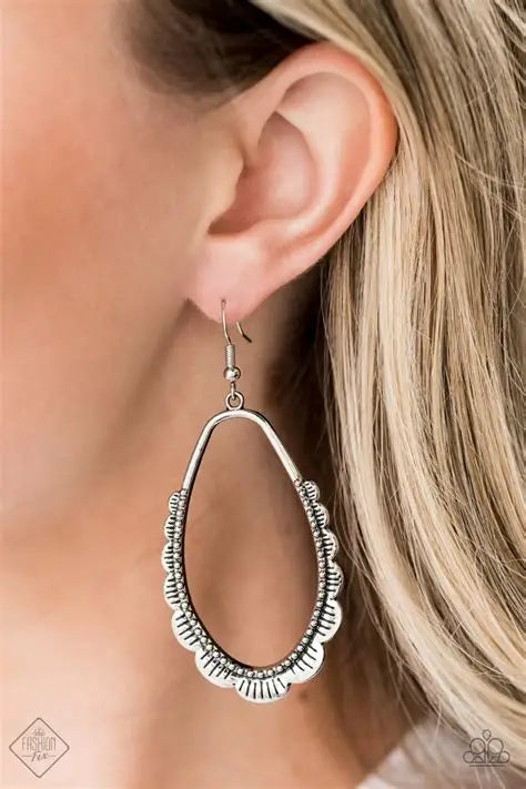 Ruffle Around The Edge Earrings
