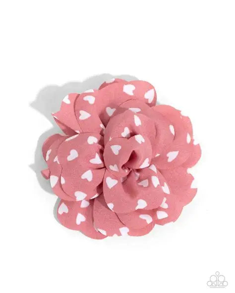 Cupids Pink Hair Clip