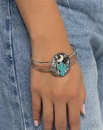 Western Journey Blue Bracelet