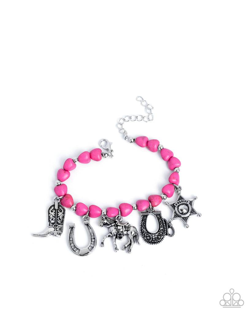 Cowboy Pink Bracelet